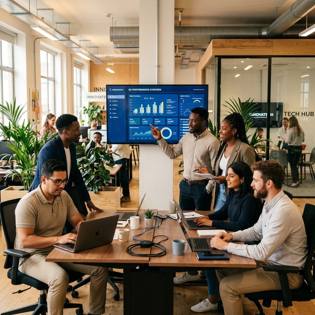 Join the SwiftDex Team β Digital Marketing Careers in Lagos Nigeria and New York USA SwiftDex Digital Marketing team working together in a modern open-plan office β diverse professionals collaborating on marketing campaigns in Lagos Nigeria
