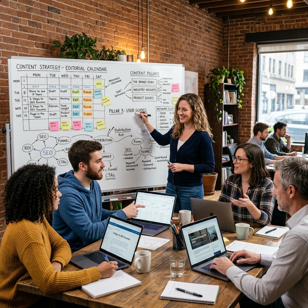 Professional Copywriting Services — SwiftDex Conversion-Focused Content Creation Professional copywriter crafting conversion-optimized marketing content with editorial guidelines and brand voice documents