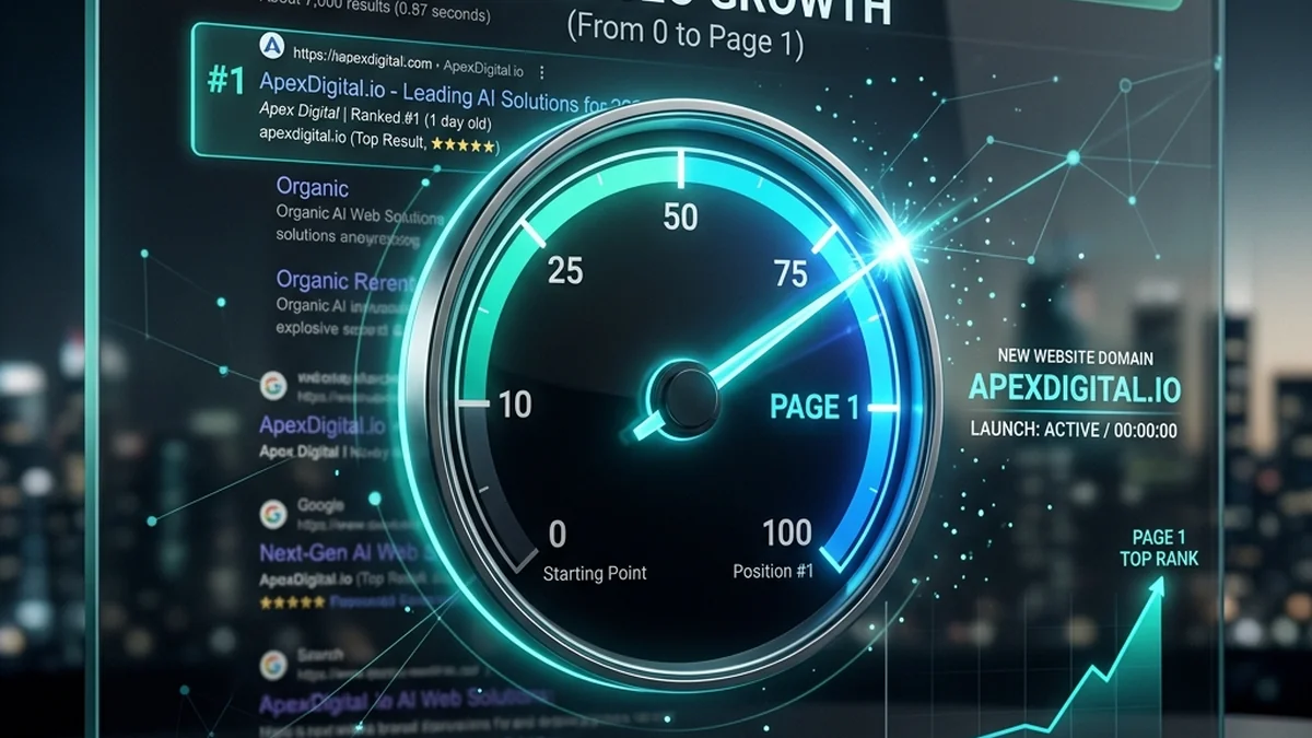 How to Rank a New Website on Google Fast: The 2026 Method That Works Without Domain Authority - SwiftDex Premium Visual How to Rank a New Website on Google Fast: The 2026 Method That Works Without Domain Authority - SwiftDex Premium Visual