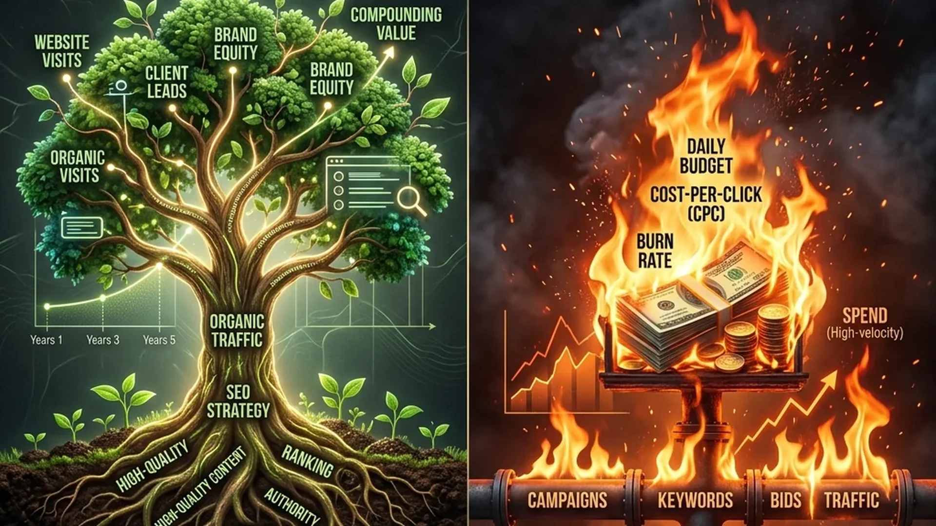 SEO vs Google Ads in 2026: Which One Should You Use to Grow Your Business? - SwiftDex Premium Visual SEO vs Google Ads in 2026: Which One Should You Use to Grow Your Business? - SwiftDex Premium Visual