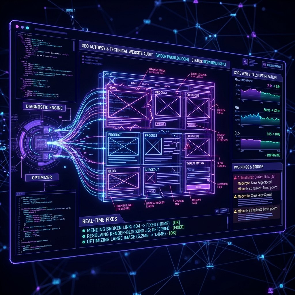 Core Web Vitals Technical SEO Audit Dashboard Core Web Vitals Technical SEO Audit Dashboard
